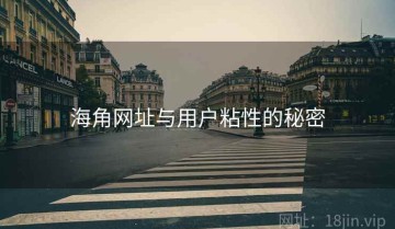 海角网址与用户粘性的秘密