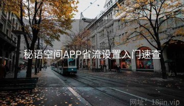 秘语空间APP省流设置入门速查