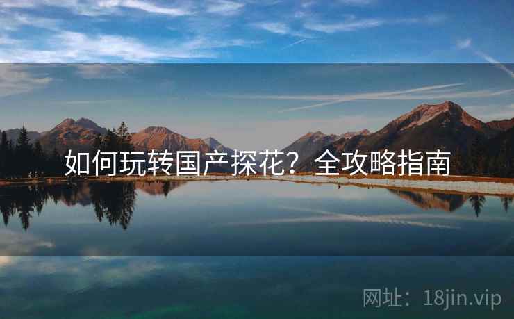 如何玩转国产探花？全攻略指南